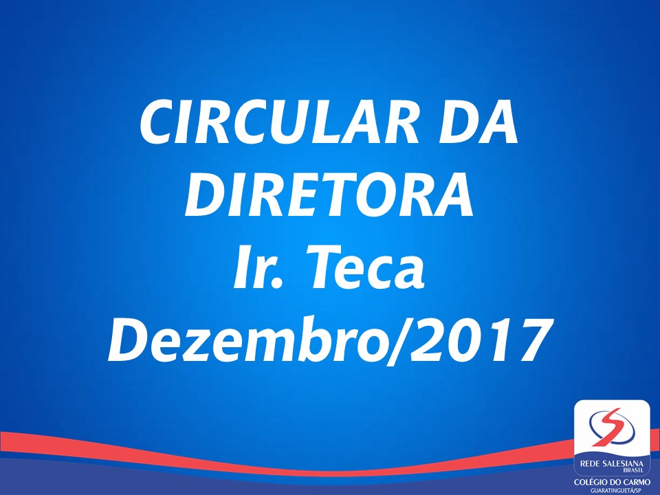 Circular da Diretora Nº 10/2017