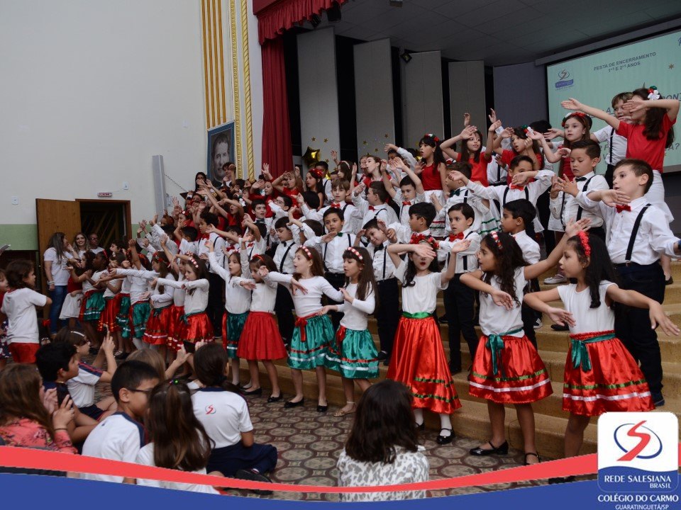 Festa de encerramento 1° e 2° Anos