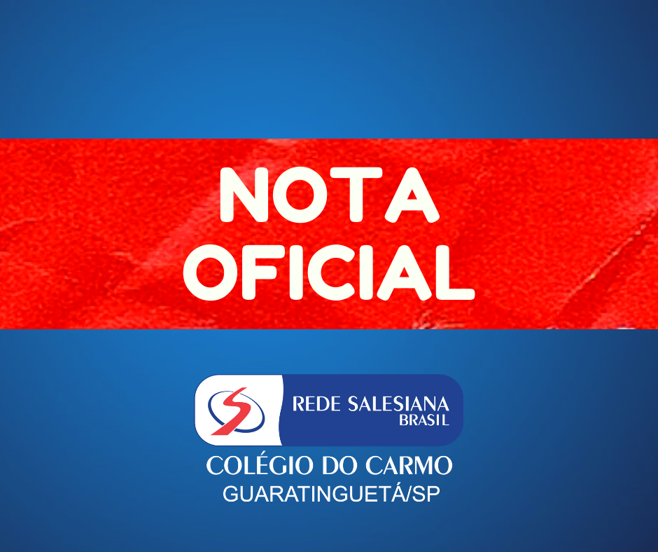 Comunicado Oficial - Suspensão de Aulas