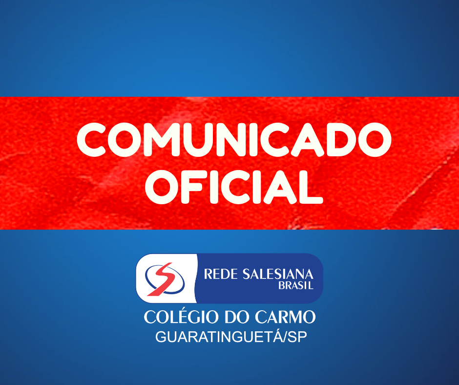 Comunicado Oficial - Próximos dias