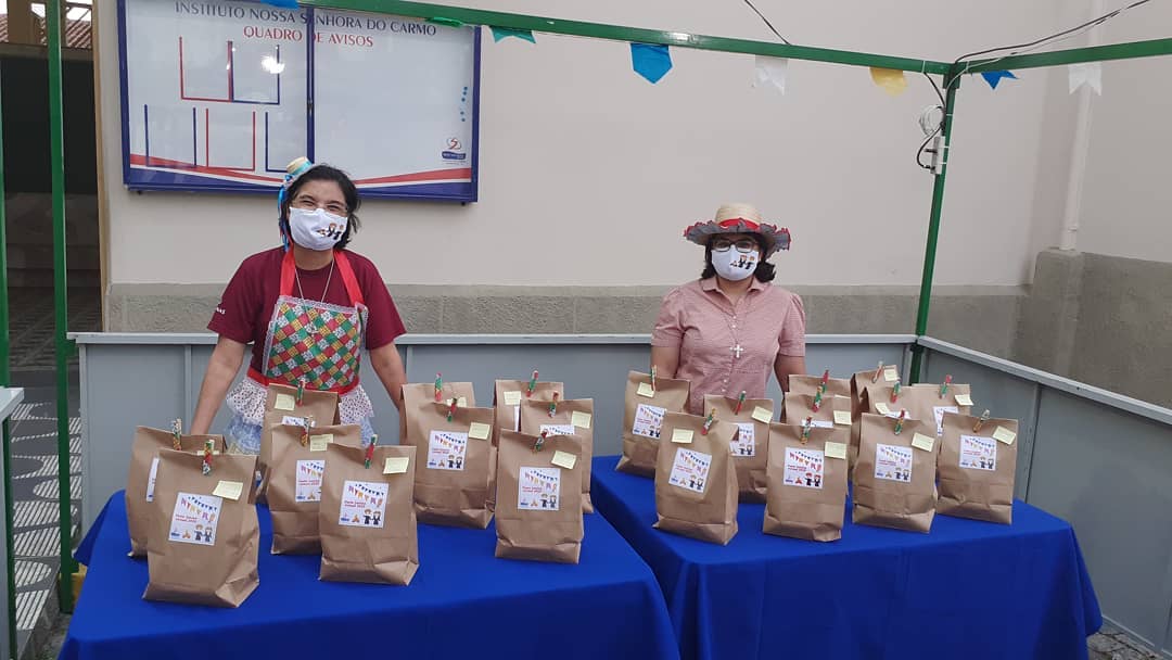 Arraiá Virtuá e Festa Junina Drive THRU agitam Comunidade Educativa do Carmo