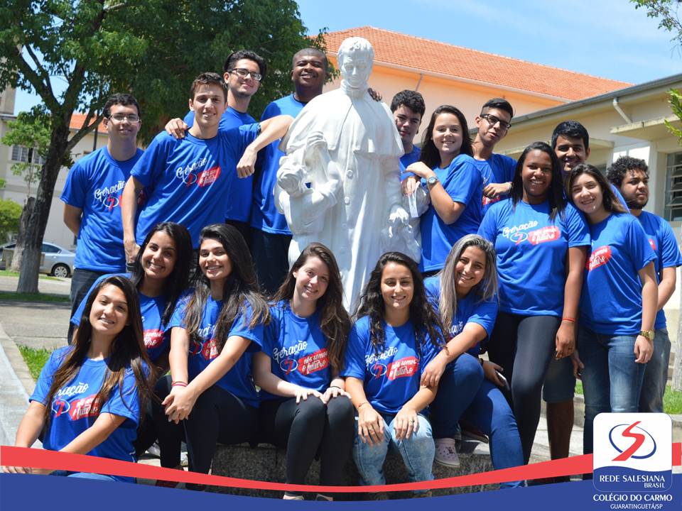 Alunos da Pastoral visitam Casa Maria Auxiliadora em Lorena/SP